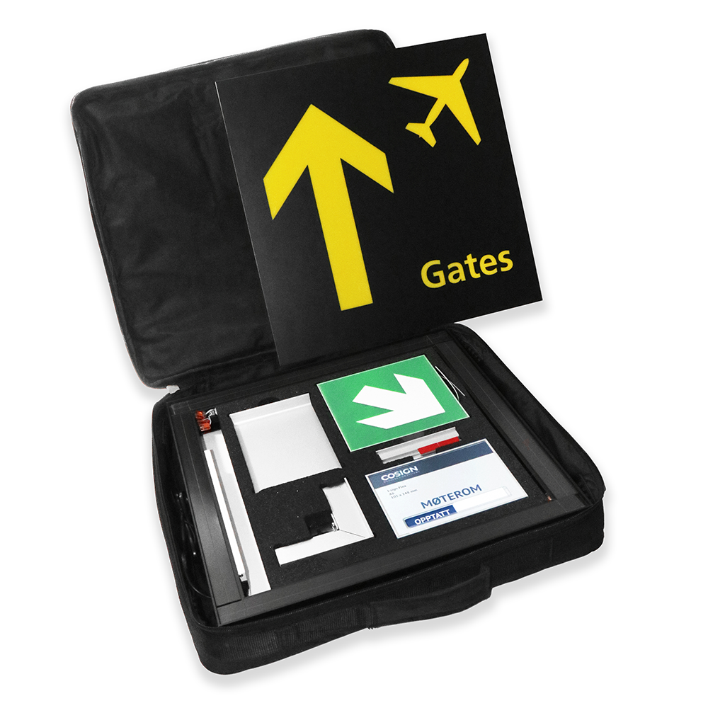 I-Sign Demo Koffert (Flex, Fix, Display)